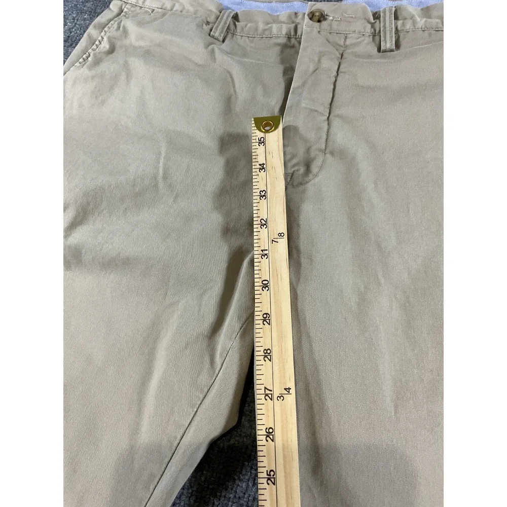 Polo Ralph Lauren Pants Mens 38x32 Stretch Straight Fit Khaki Chino Casual Class